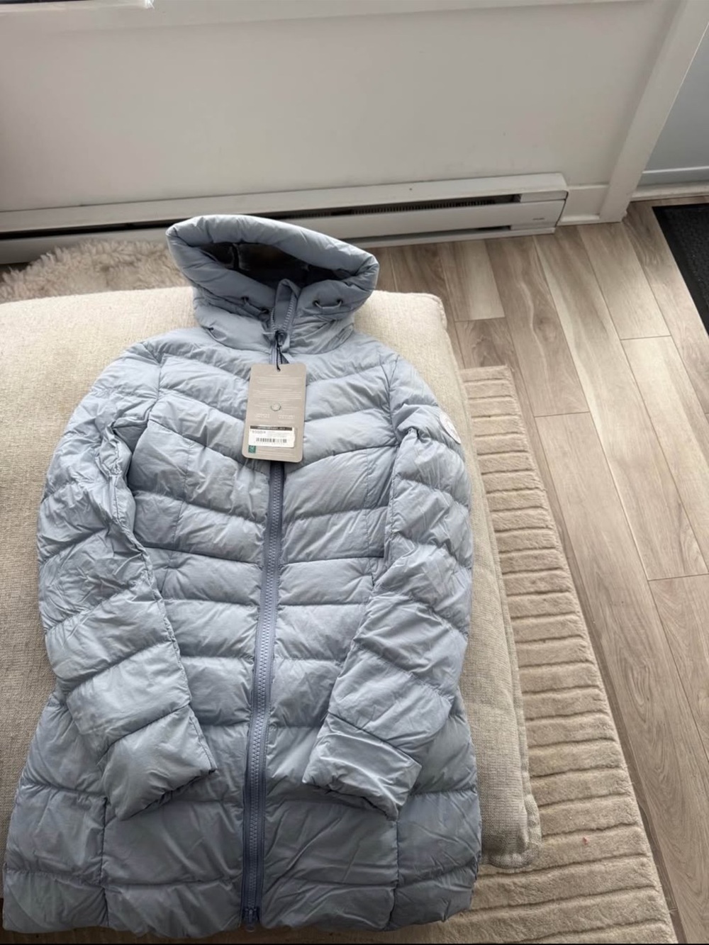 Canada Goose Clair Coat Dawn Blue White Disc – XS